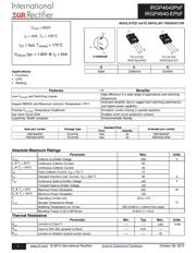 IRGP4640-EPBF 数据规格书 1
