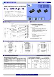 RTC-4574SA:B3:ROHS 数据规格书 1