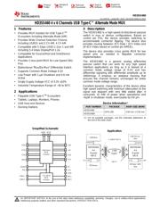 HD3SS460IRHRT 数据规格书 1