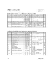 IRGPS40B120U datasheet.datasheet_page 2