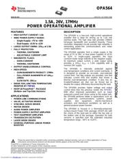 OPA564AIDWPT datasheet.datasheet_page 1