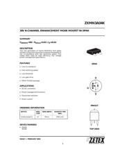 ZXMN3A04KTC 数据规格书 1