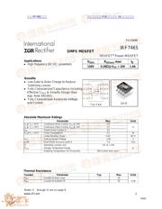 IRF7465 datasheet.datasheet_page 1