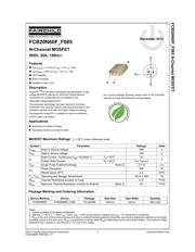 FCB20N60F_F085 数据规格书 2