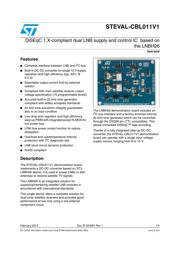 STEVAL-CBL011V1 datasheet.datasheet_page 1