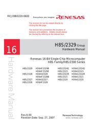 HD64F2329EVF25V datasheet.datasheet_page 1