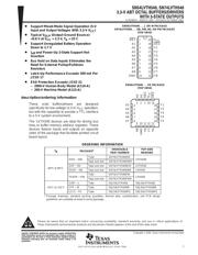 SN74LVTH540NSRE4 datasheet.datasheet_page 1