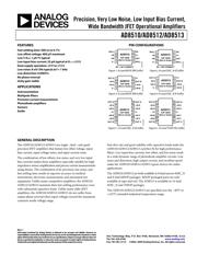 AD8510ARZ Datenblatt PDF