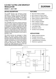 ZLDO500T8 datasheet.datasheet_page 1