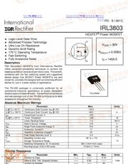 IRL3803 datasheet.datasheet_page 1