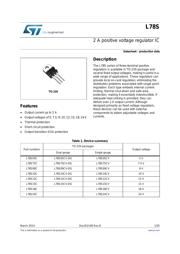 L78S05C Datenblatt PDF