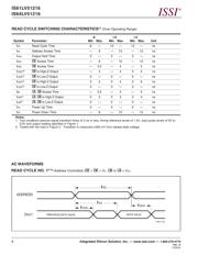 IS61LV51216-10MLI 数据规格书 6