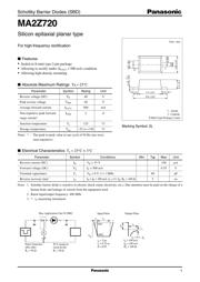 MA2Z720001S0 datasheet.datasheet_page 1