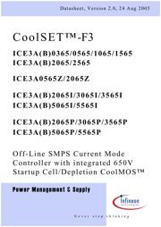 ICE3B2065 datasheet.datasheet_page 1