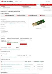 CC2540EMK-USB datasheet.datasheet_page 1