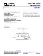 ADAU7002ACBZ-R7 数据规格书 1