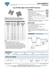 IHLP2525BDER4R7M01 datasheet.datasheet_page 1