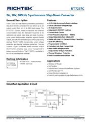 RT7237CHGSP Datenblatt PDF