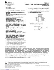 TLC274C datasheet.datasheet_page 1