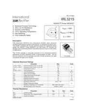 IRL3215 datasheet.datasheet_page 1