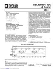 AD6644PCB 数据规格书 1