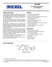 MIC4685WR datasheet.datasheet_page 1