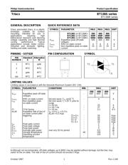 BT136S-600 数据规格书 1