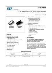 TDA7851F datasheet.datasheet_page 1