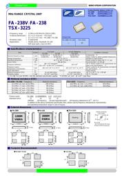 FA-238 25,000000M 12PF 30PPM ROHSCONF datasheet.datasheet_page 1