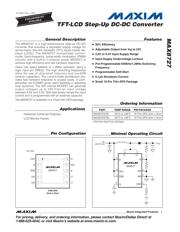 MAX8727ETB datasheet.datasheet_page 1