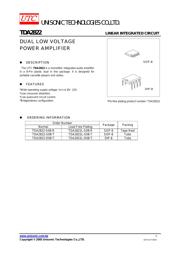 TDA2822L-S08-R datasheet.datasheet_page 1