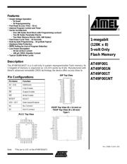 AT49F001N-90JC Datenblatt PDF