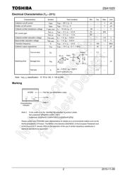 2SA1020-Y(TE6,F,M) 数据规格书 2