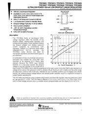 TPS76933DBVT Datenblatt PDF