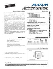 MAX1118EKA+ datasheet.datasheet_page 1