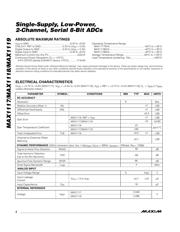 MAX1118EKA+ datasheet.datasheet_page 2