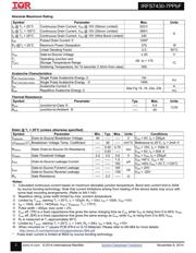 IRFS7430TRL7PP 数据规格书 2