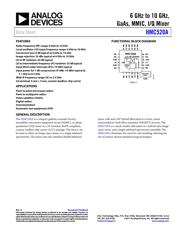 HMC520ALC4 datasheet.datasheet_page 1