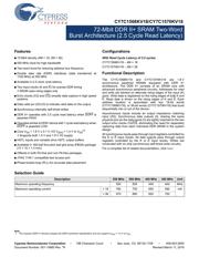 CY7C1568KV18-450BZC datasheet.datasheet_page 1