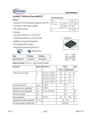 BSO033N03MSG 数据规格书 1
