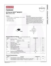 FQD6N40CTM 数据规格书 2