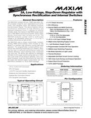 MAX1644EAE+T Datenblatt PDF