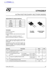 STPR820D datasheet.datasheet_page 1