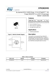 STR2N2VH5 datasheet.datasheet_page 1