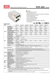 PSP-600-15 datasheet.datasheet_page 1