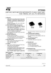 ST72F321AR7TA datasheet.datasheet_page 1