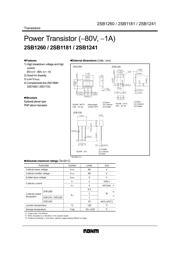 2SB1181-Q datasheet.datasheet_page 1