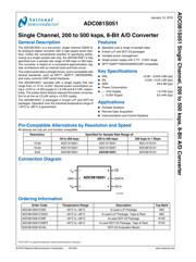 ADC081S051CIMF/NOPB 数据规格书 2