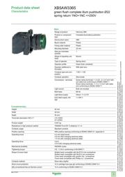 XB5AW3365 datasheet.datasheet_page 1