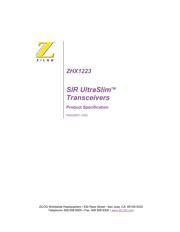ZHX1223TB115THTR 数据规格书 1